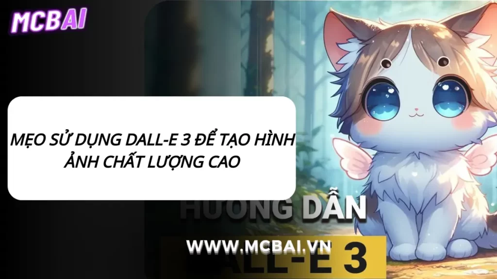 Hình ảnh minh họa về các mẹo sử dụng DALL-E 3 để tạo ảnh hiệu quả