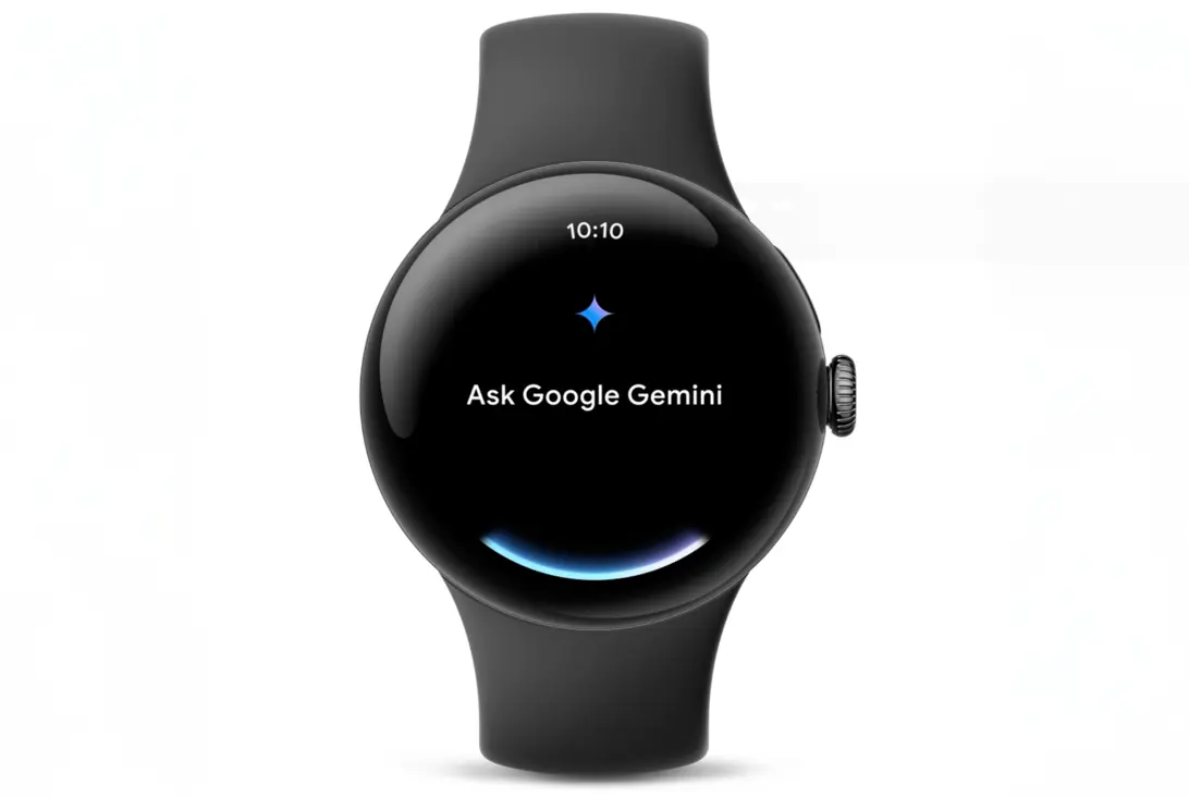 Wear OS 6 smartwatch with Gemini AI