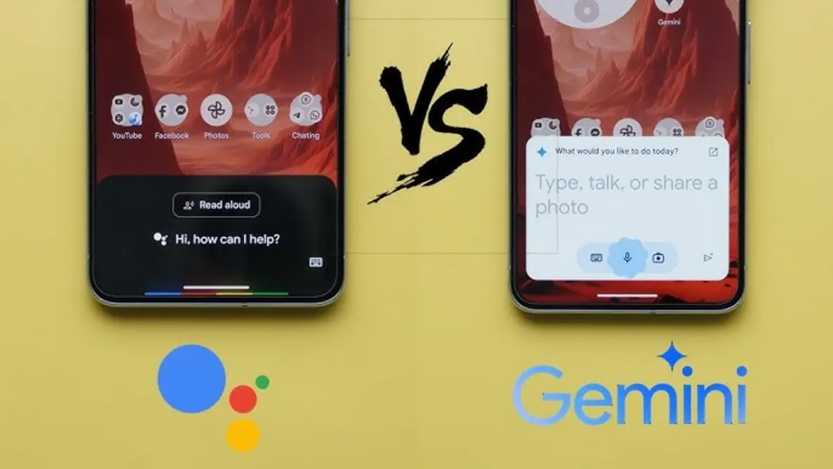 Gemini AI compared to Google Assistant