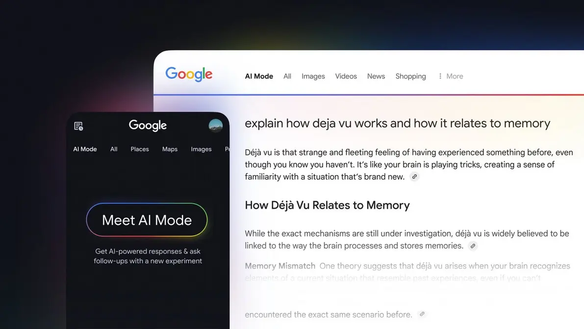 Google Labs AI experiment visual