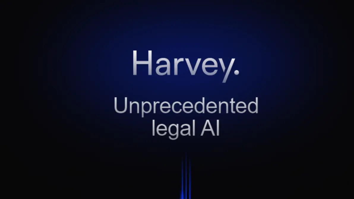 Harvey legal tech startup dashboard