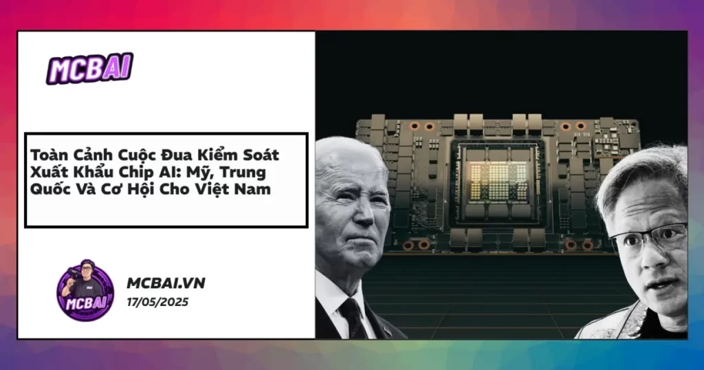 Kiểm soát xuất khẩu chip AI Mỹ-Trung ảnh hưởng chuỗi cung ứng toàn cầu