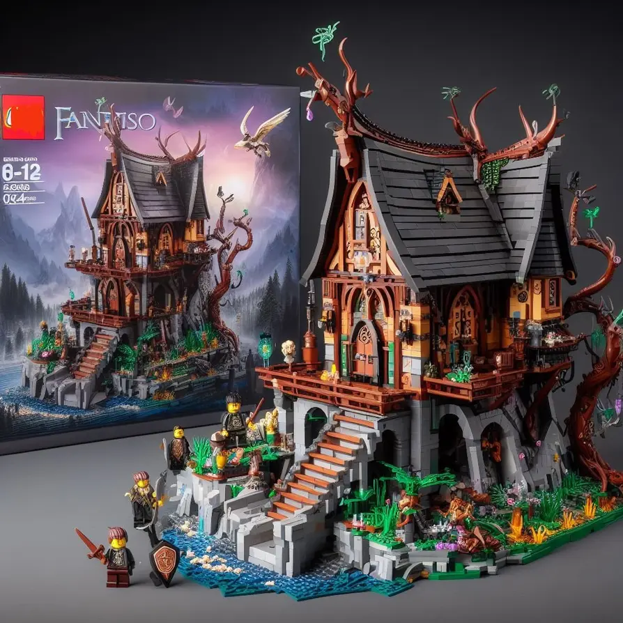 Custom Lego models generated with AI