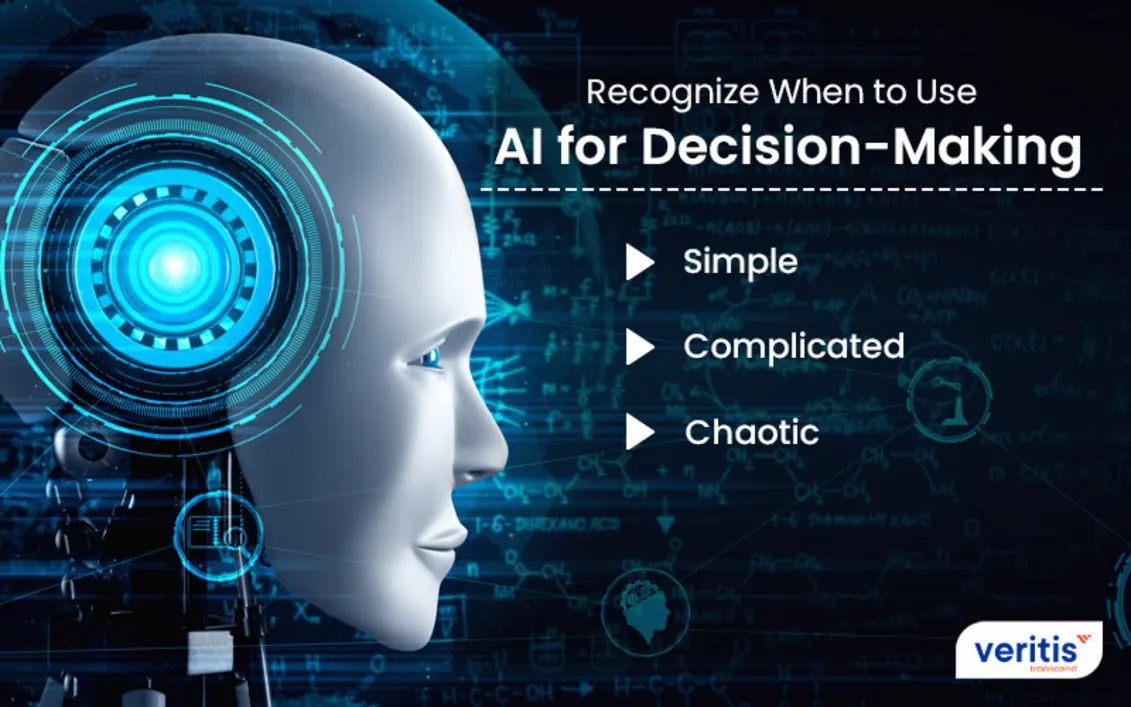Illustration of AI decision assistance