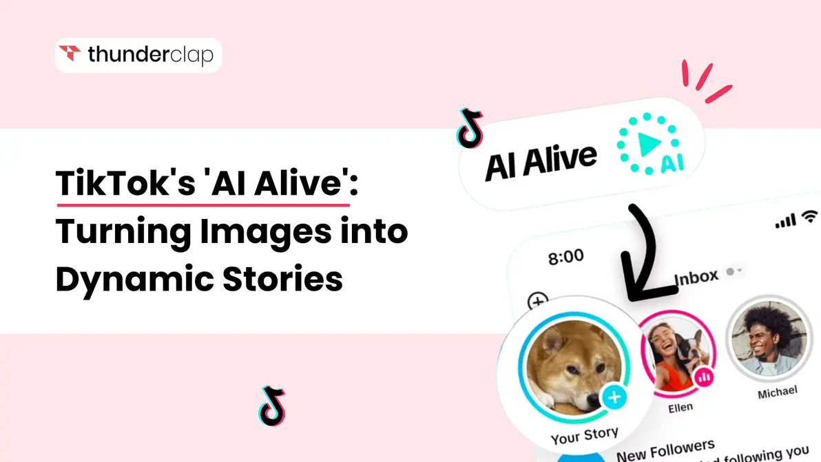 TikTok AI Alive quy trình chuyển ảnh thành video