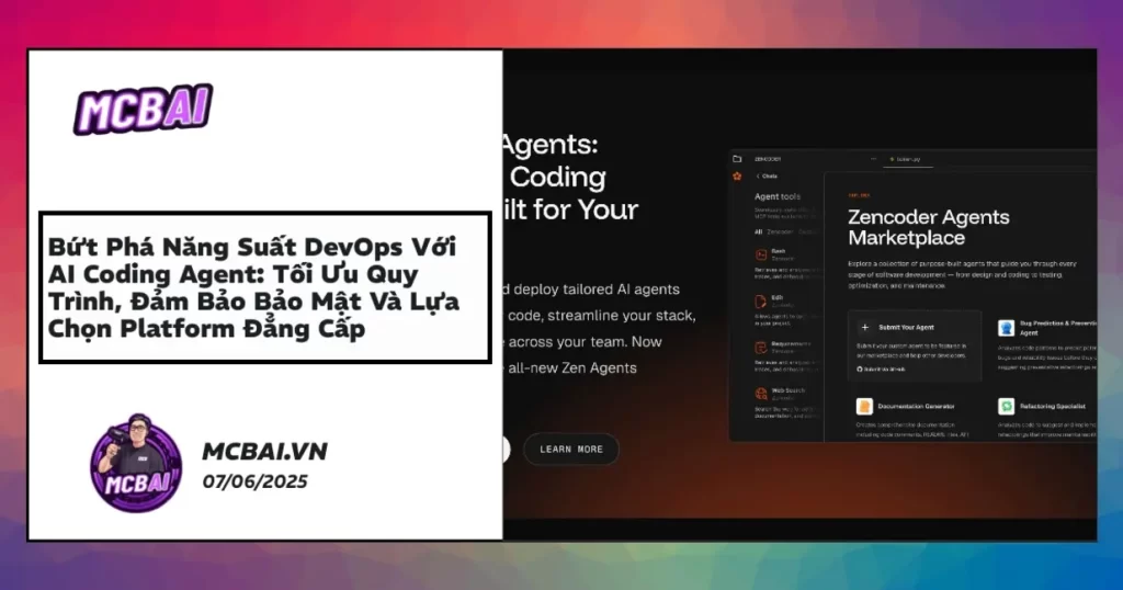 Tích hợp AI Coding Agent Codex và ChatGPT trong workflow DevOps hiện đại, tối ưu hiệu suất, an toàn bảo mật