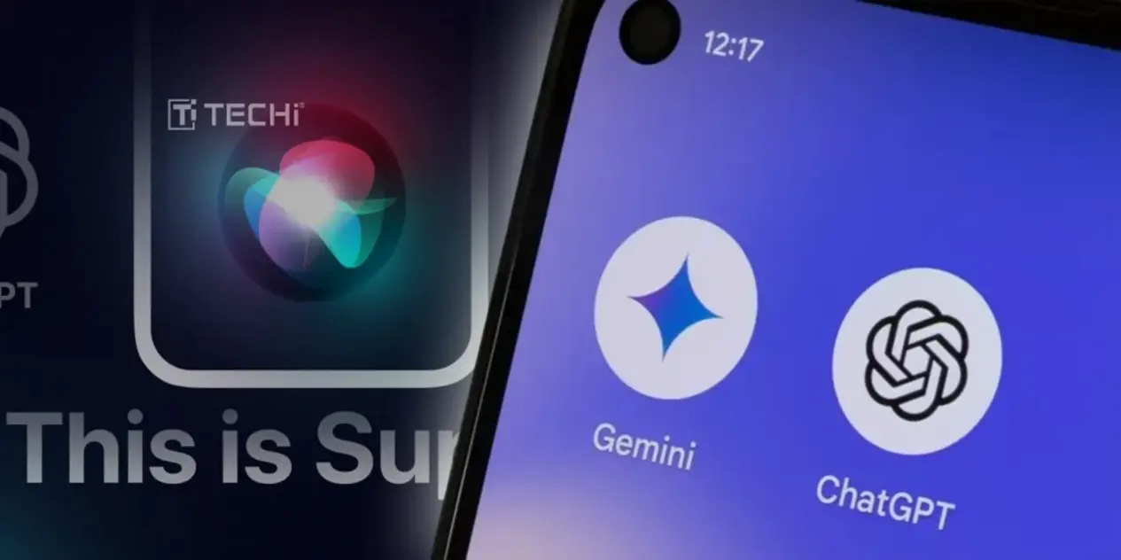 Comparison of Google Gemini and ChatGPT for Siri