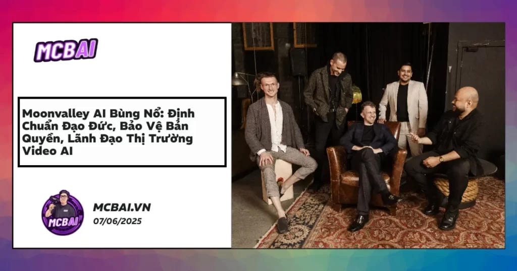 Đội ngũ sáng lập Moonvalley AI công khai minh bạch, bảo vệ bản quyền và tăng niềm tin trong ngành video AI.