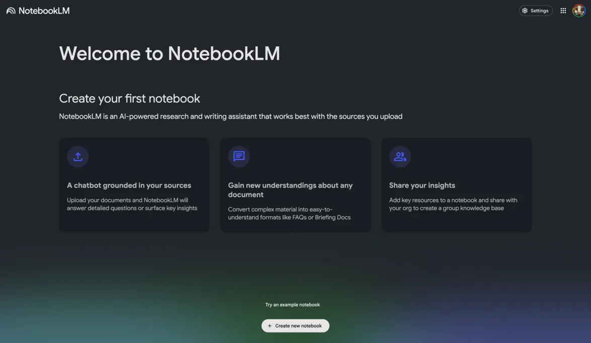 NotebookLM highlighting source verification citations