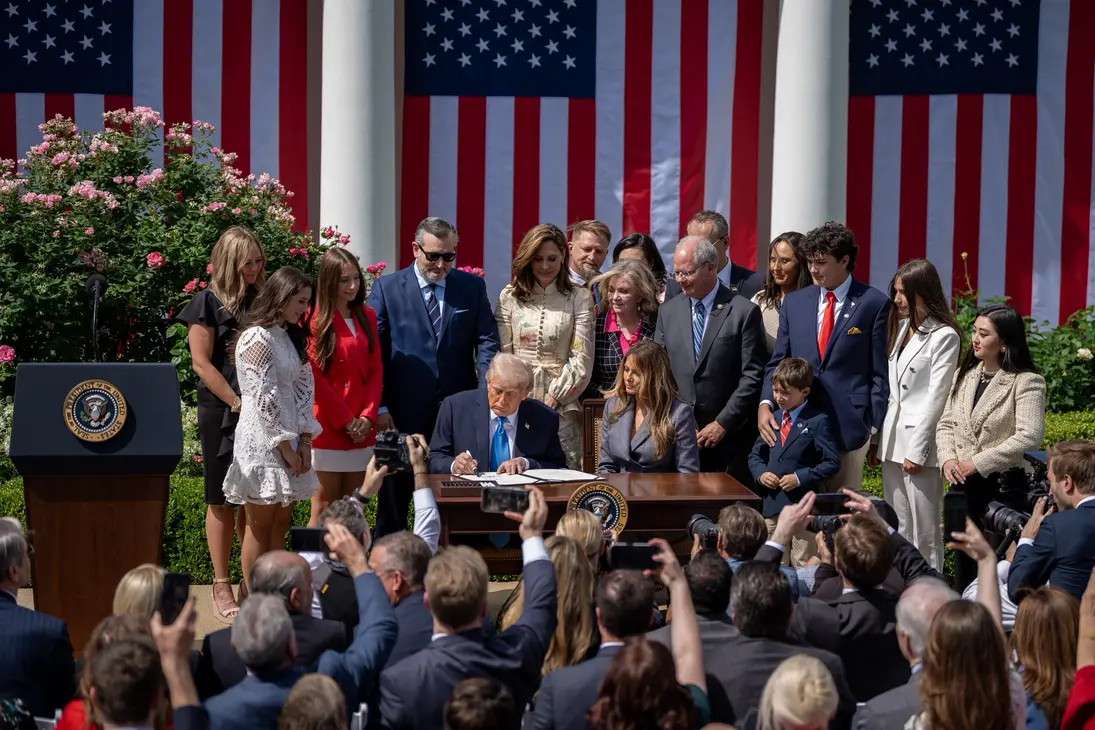 Trump signing Take It Down Act