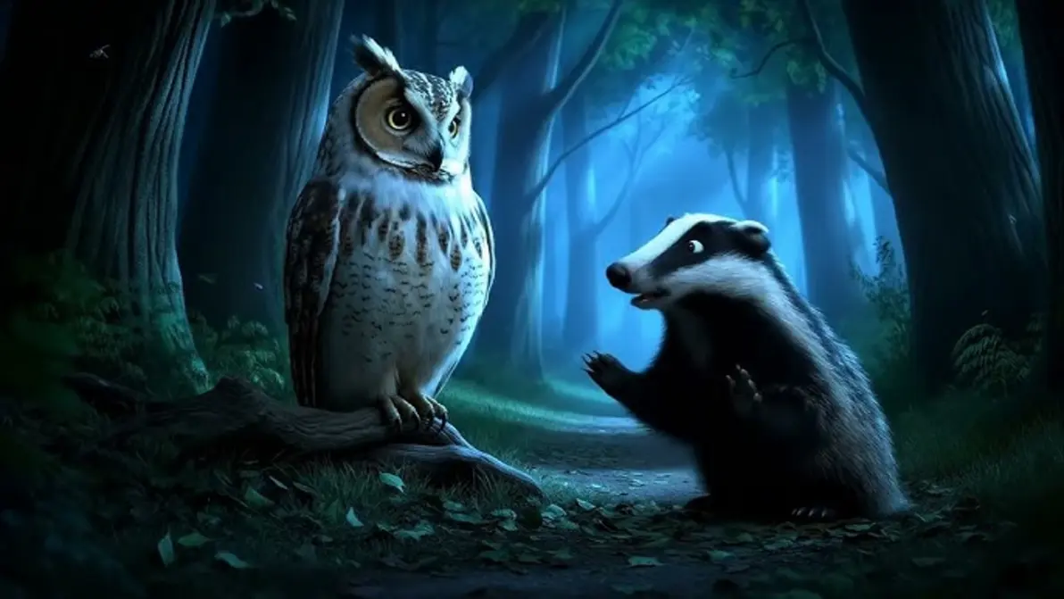 CGI forest scene example from Veo 3